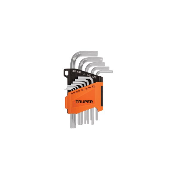 15545 - Juego 13 llaves allen std punta hexagonal con organizador