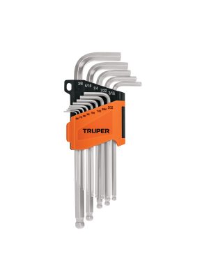 13645 - Juego 13 llaves allen largas std punta bola con organizador