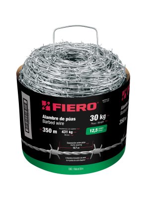 44886 - Rollo de alambre de púas 350m calibre 12.5, FIERO