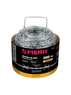 44887 - Rollo de alambre de púas 300m calibre 15.5, FIERO