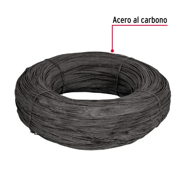 40051 - Kilo de alambre recocido calibre 15 en rollo de 60 kg, FIERO