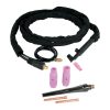 14112 - Antorcha para proceso TIG c/conector 1/2' y para gas, EXPERT