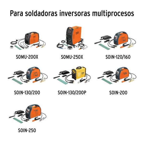 14112 - Antorcha para proceso TIG c/conector 1/2' y para gas, EXPERT