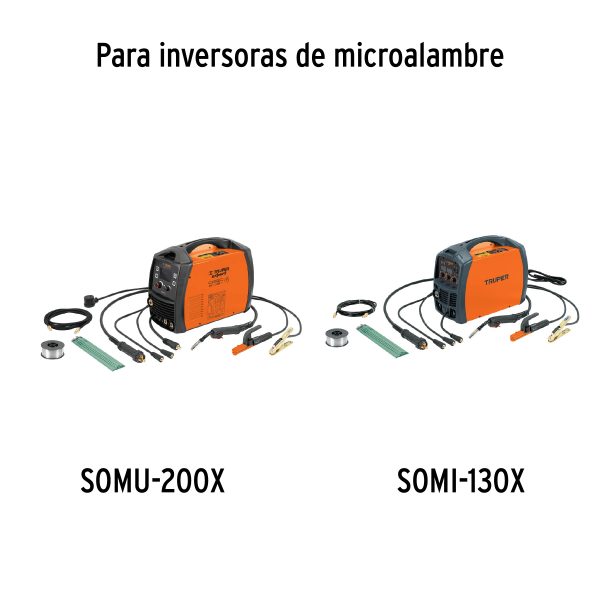 17948 - Antorcha, conector europeo 1-1/4' para SOMU-200X y SOMI-130X