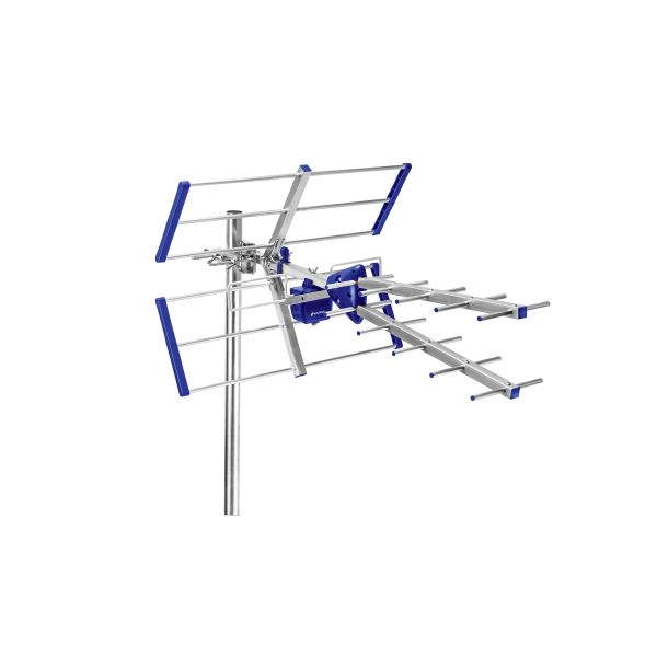 48124 - Antena aérea para TV HD, 17 elementos, Volteck