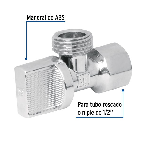 49110 - Llave angular de 1/2', 1/4 de vuelta, FOSET