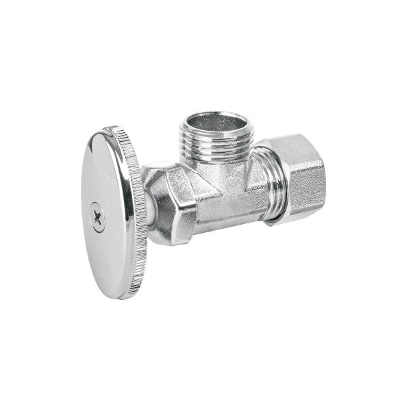 45404 - Llave angular de 1/2', de compresión, barrilito, BASIC