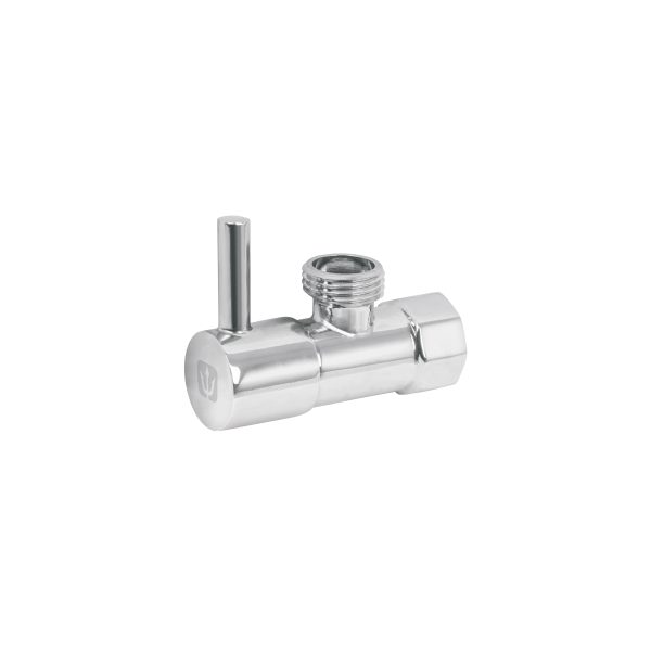 49114 - Llave angular, 1/4 vuelta, sin contratuerca, maneral palanca