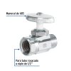 48029 - Llave angular de 1/2' recta de compresión, FOSET