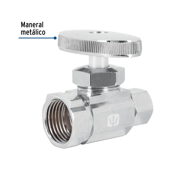 49119 - Llave angular de compresión recta 1/2' x 3/8', Foset