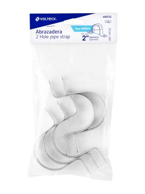 AO-2E1.jpg 46032 - Bolsa c/5 abrazaderas tipo omega 2' p/tubo pared delgada