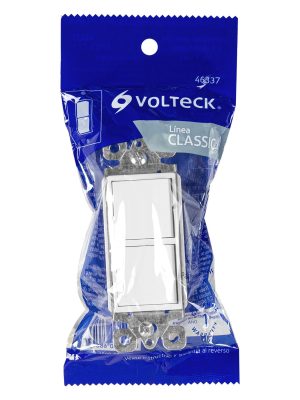 APDO-CLPE1.jpg 46337 - Interruptor dúplex, 1 sencillo y 1 de 3 vías, línea Classic