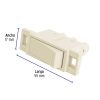 46440 - Interruptor de 3 vías, línea Económica, Volteck