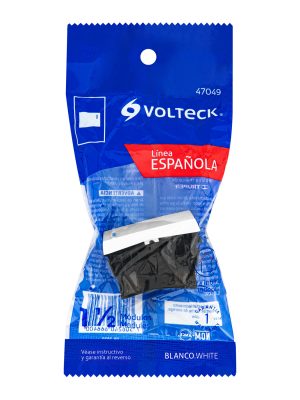 APSE15-EEBE1.jpg 47049 - Interruptor de 3 vías, 1.5 módulos, línea Española, blanco