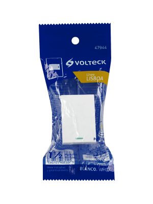 APSE15-ELBE1.jpg 47944 - Interruptor de 3 vías blanco de 1.5 módulos, línea Lisboa