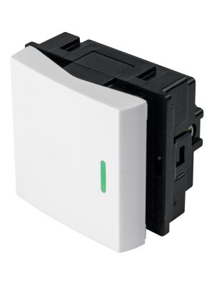 29044 - Interruptor sencillo de 1.5 módulos, línea Toledo, Basic