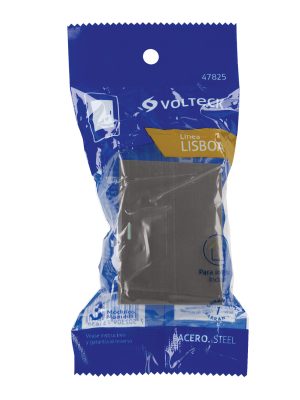 APSE3-ELAE1.jpg 47825 - Interruptor 3 vías acero inox de 3 módulos, línea Lisboa