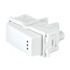 48054 - Interruptor de 3 vías con luz piloto, línea Italiana, blanco