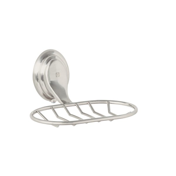 45990 - Jabonera metálica satín, Foset Aqua