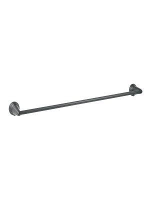 45995 - Toallero de barra metálico acabado negro, Foset Aqua