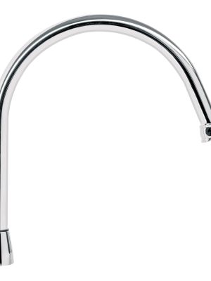 49791 - Cuello largo para mezcladora de fregadero, cromo, Aqua