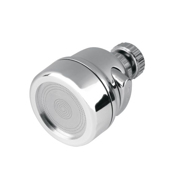 45380 - Cabezal dirigible para mezcladora de fregadero, cromo, AQUA