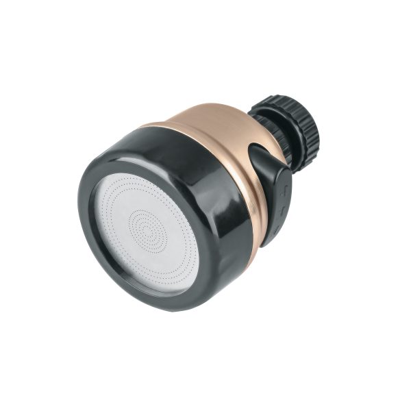 45381 - Cabezal dirigible para mezcladora de fregadero, satín, AQUA