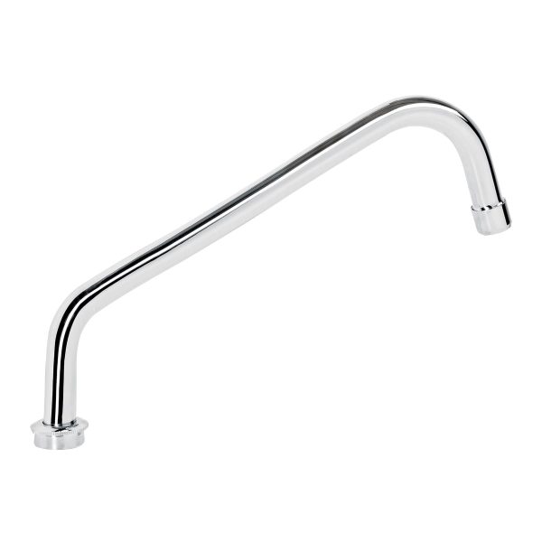 44481 - Cuello estándar para mezcladora de fregadero, cromo, Aqua