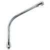 46728 - Cuello tipo cobra para mezcladora de fregadero, cromo, Aqua