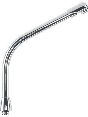 46728 - Cuello tipo cobra para mezcladora de fregadero, cromo, Aqua