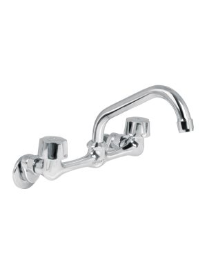 AQF-92.jpg 49447 - Mezcladora fregadero 8' cromo, instalación a pared, AQUA