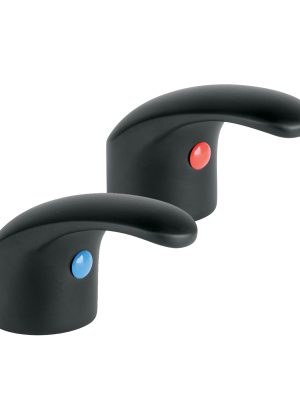 AQMM-62M.jpg 45716 - Juego manerales de palanca p/lav-fregadero,negro mate,Aqua