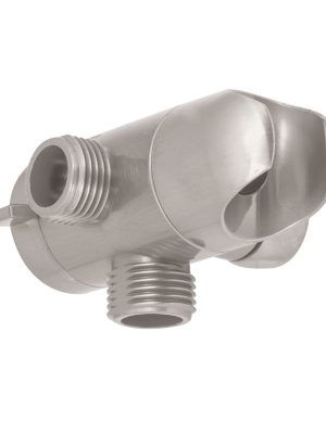 49961 - Desviador de 3 vías para brazo con soporte, satín, Riviera