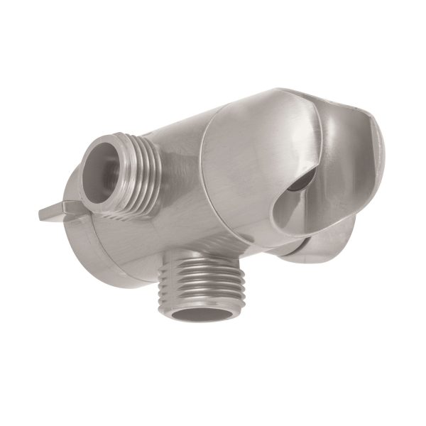 49961 - Desviador de 3 vías para brazo con soporte, satín, Riviera