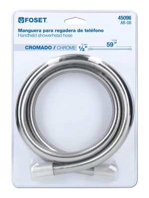 AR-08E1.jpg 45096 - Manguera lisa para regadera, manual, cromada, Foset Riviera