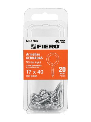 AR-17CB.jpg 40722 - Blíster con 20 armellas cerradas de 17 x 40, Fiero