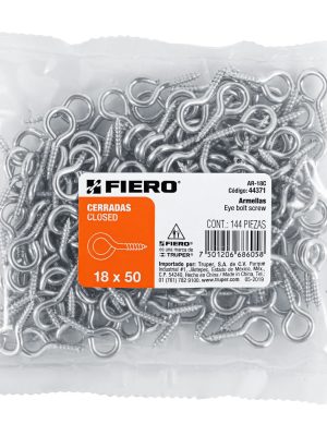 44371 - Bolsa con 144 armellas cerradas de 18 x 50, Fiero