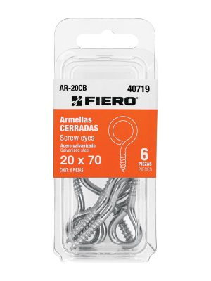 AR-20CB.jpg 40719 - Blíster con 6 armellas cerradas de 20 x 70, Fiero