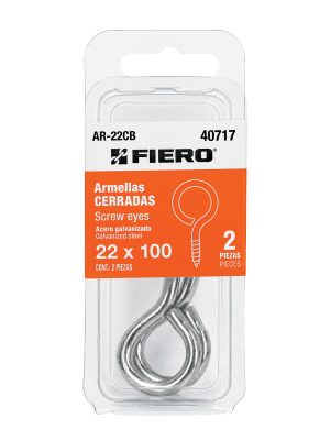 AR-22CB.jpg 40717 - Blíster con 2 armellas cerradas de 22 x 100, Fiero