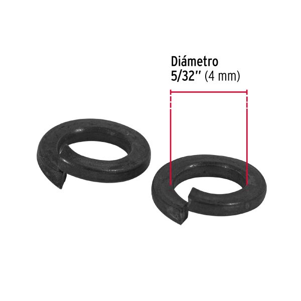 44684 - Bolsa con 300 arandelas de presión de 5/32', FIERO