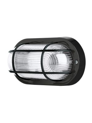 49864 - Arbotante decorativo de ABS, ovalado, lámpara no incluida