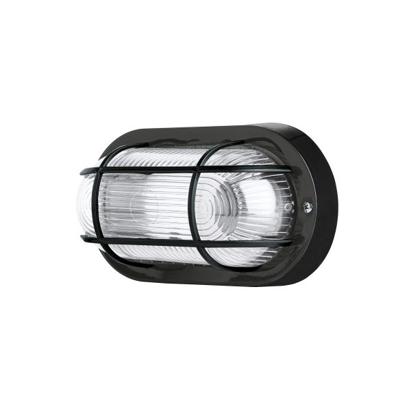 49864 - Arbotante decorativo de ABS, ovalado, lámpara no incluida