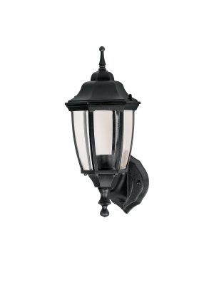 ARB-101S.jpg 47289 - Arbotante tipo farol tradicional soportado p/exterior, negro