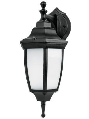 46342 - Arbotante de LED 8 W tipo farol suspendido negro, Volteck