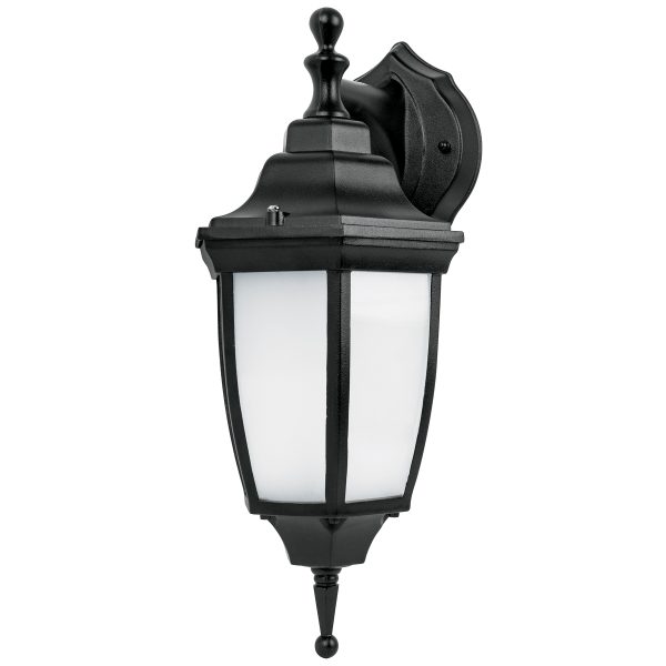 46342 - Arbotante de LED 8 W tipo farol suspendido negro, Volteck