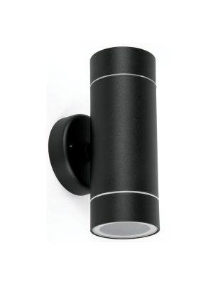 ARB-204S.jpg 48144 - Arbotante de acento 2 spots negro, lámparas no incluidas