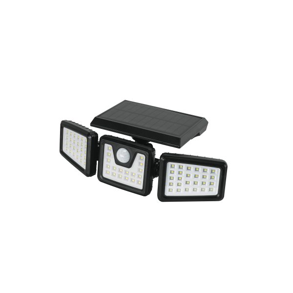 49782 - Luminario Solar LED 7 W con sensor de movimiento, Volteck