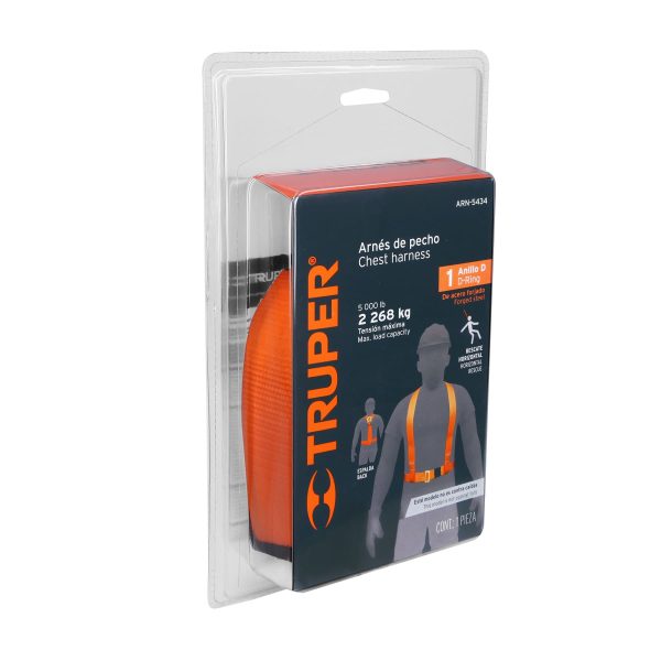 14431 - Arnés de pecho con 1 anillo, Truper