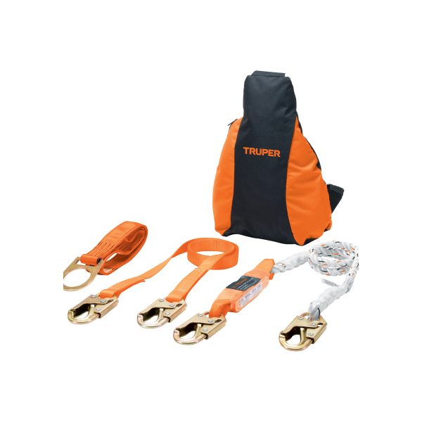 ARN-KIT-3A.jpg 100887 - Kit contra caídas con arnés de tres anillos, ANSI, Truper