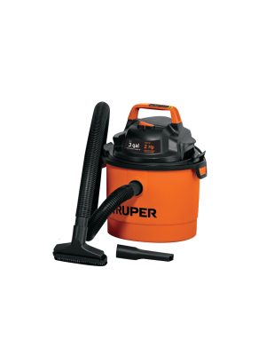 12091 - Aspiradora de sólidos y líquidos, 3 gal, plástica, Truper